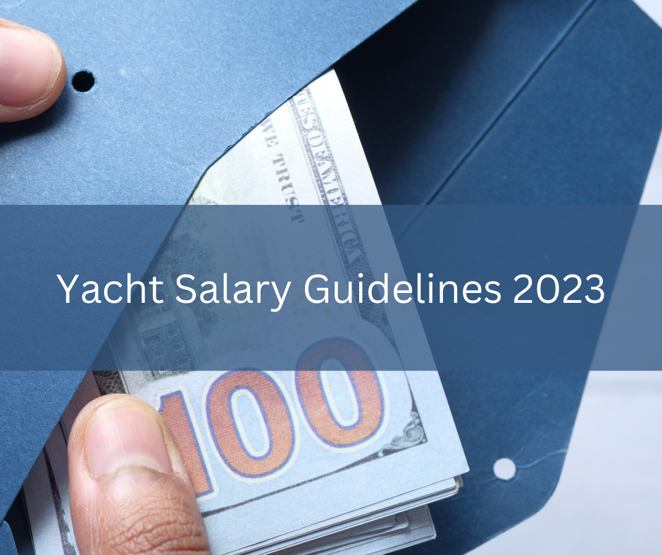 yacht crew salary guidelines
